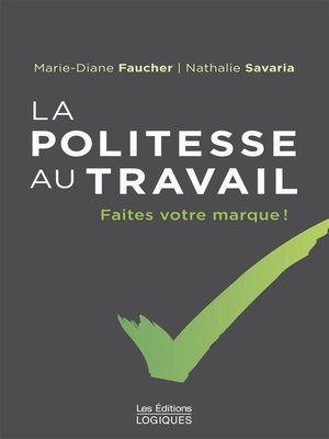 cover image of La Politesse au travail